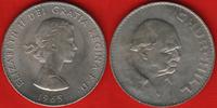  D.Britanija 1 crown 1965 km#910 "Churchill" 