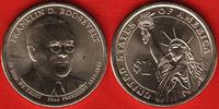  JAV 1 dollar 2014 P "Franklin D. Roosevelt" UNC 