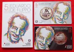  Italija 5 euro 2020 "Eduardo De Filippo" BiM PROOF 