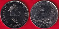  Kanada 25 cents (quarter) 1999 "October" UNC 