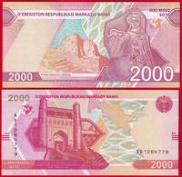  Uzbekija 2000 som 2021 P-W87 UNC 