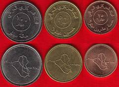  Irakas 3 mon. rink. 25-100 dinars 2004 UNC 