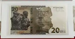  Lenkija 20 zlotych 2022 "Defense" P-W196 UNC 