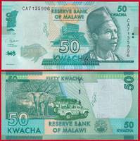  Malavis 50 kwacha 2020 P-64 UNC 