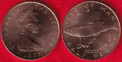  Meno sala 1/2 penny 1977 km#40 "FAO" UNC 