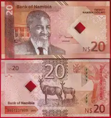  Namibija 20 dollars 2025 P-21 UNC 