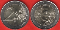  Prancūzija 2 euro 2016 "Francois Mitterrand" UNC 