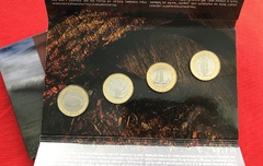  Lietuva 4 mon. oficialus rink. 2 litai 2013 PROOF 