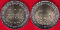  Timoras 200 centavos 2017 BiM. UNC 