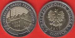  Lenkija 5 zlotych 2017 "Industrial District" UNC 